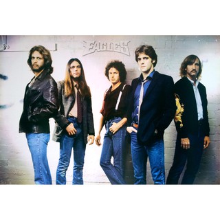 โปสเตอร์ รูปถ่าย วง ดนตรี ร็อก Eagles POSTER 24”x35” Inch American Country Rock Band Folk Blues Music Photo