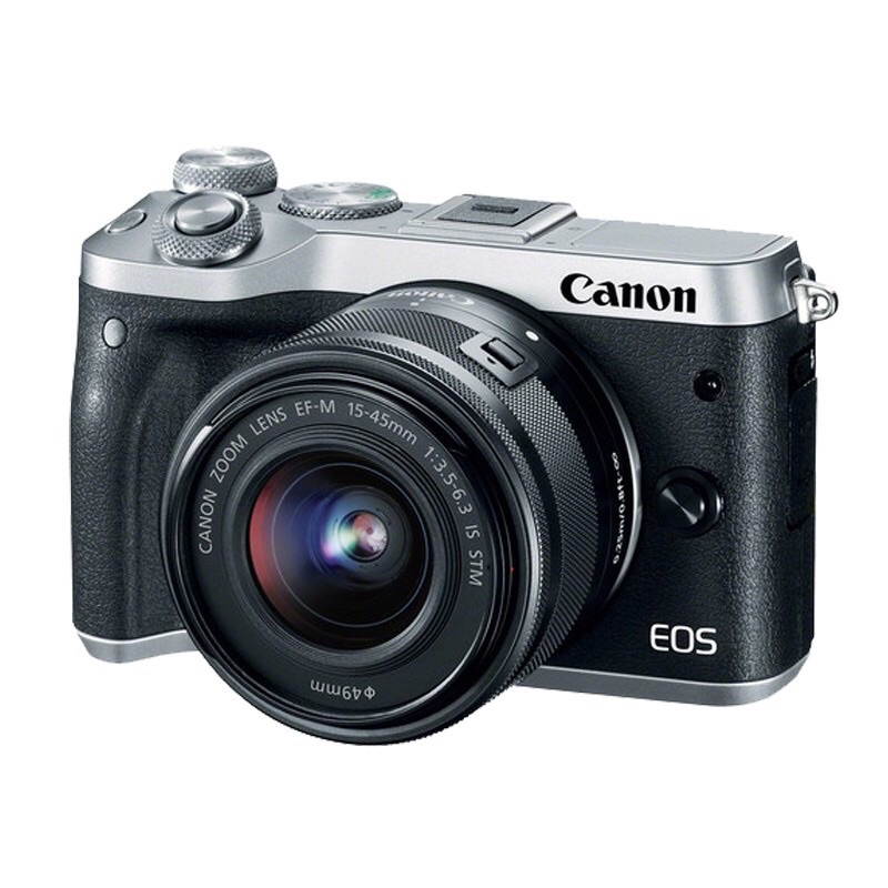 Canon Camera EOS M6 Mark II Kit 15-45 mm.  รับประกัน 1 ปี
