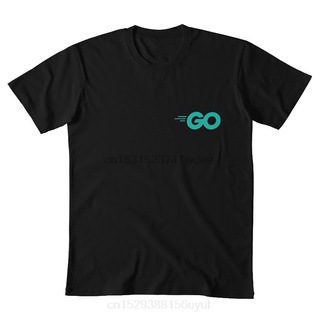 [100% Cotton] GILDAN เสื้อยืดลําลอง พิมพ์ลาย Go Golang (Aqua) สวมใส่สบาย สําหรับผู้ชาย