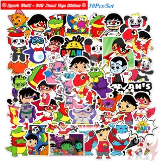 ❉ Ryans World Series 01 - POP Brand Cartoon Toys สติ๊กเกอร์ ❉ 50Pcs/Set DIY Fashion Luggage Laptop Skateboard Decals Doodle สติ๊กเกอร์