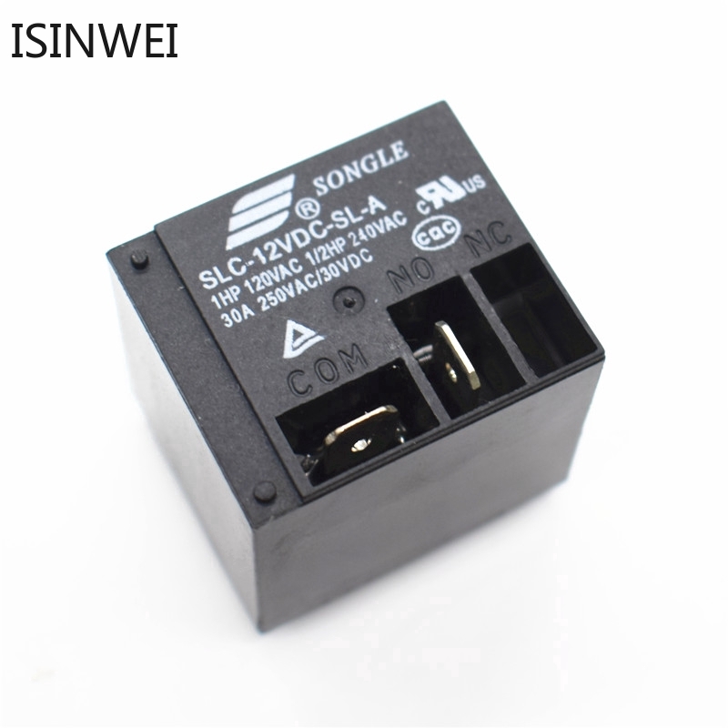 Power relays SLC-12VDC-SL-A 12V 30A T91 HF2100 4PIN A group of normally open - รูปที่ 3