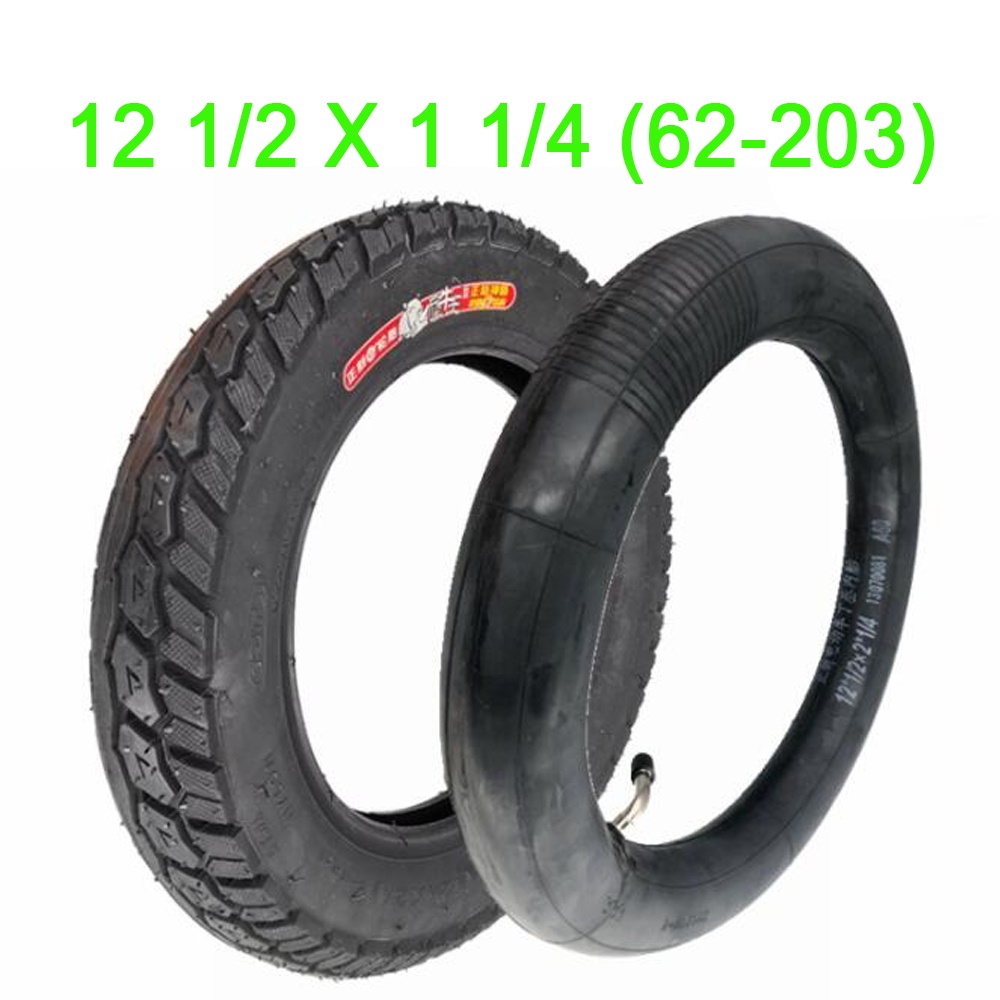 12 นิ้ว CST Tyre และหลอดสําหรับ Fiido ไฟฟ้าจักรยาน Q1 Q1S Dyu D1 D2 DIY ยางทนทานซ่อมสําหรับ Ebike แล