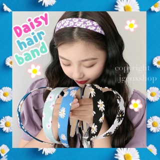 - DAISY hairband 🌼 ที่คาดผมผ้าลายดอกไม้ 5 สี สวยละมุนมาก น่ารักทุกสีเลยน้าาา~ -