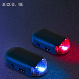 Docool Mo ไฟแฟลช Led พลังงานแสงอาทิตย์ กันขโมย สําหรับรถยนต์