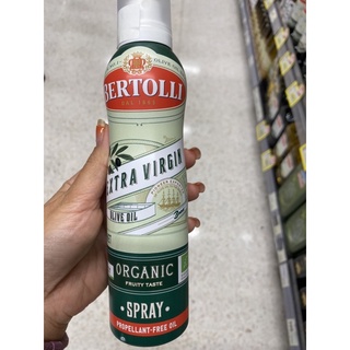 Bertolly Organic Extra Virgin Olive oil Spray 132 G. น้ำมันมะกอกธรรมชาติ ออร์แกนิค ตราเบอร์ทอลลี่