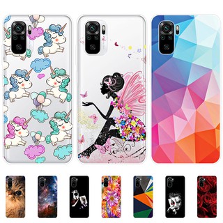 เคส Redmi Note 10 เคสซิลิโคน Soft Back Cover Xiaomi Redmi Note 10 Note10 Phone Case Silicone เคส