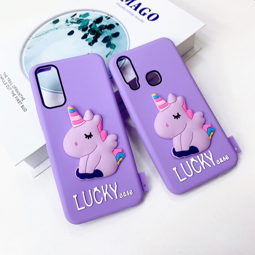 เคสซิริโคน รุ่น OPPO A31 A3s A5s A12 A53 F9 A92 Reno4 Realme5 5I C3 Reno2F A52020 A92020 Y17 Y12 Y11