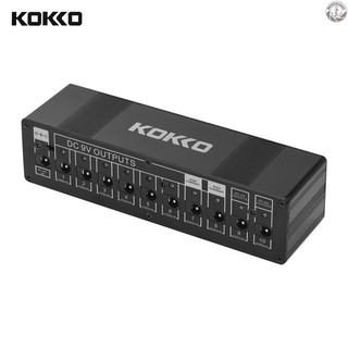 ( In Stock ) Kokko พาวเวอร์ซัพพลายเอฟเฟคกีตาร์ 10 Isolated Dc Outputs 9v / 12v / 18v