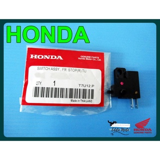 FRONT BRAKE SWITCH STOP HONDA MOTORCYCLE ALL MODEL "GENUINE PARTS" / สวิทช์สต๊อปเบรคมือ ดิสเบรค ( ของแท้ ) ใช้ได้ทุกรุ่น