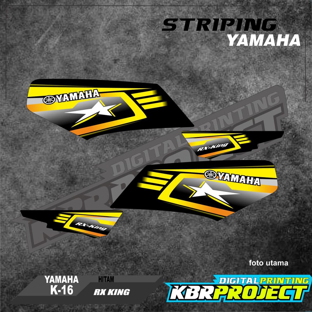 RX KING STICKER VARIATION RX-KING GOLD สติ๊กเกอร์มอเตอร์ไซค์