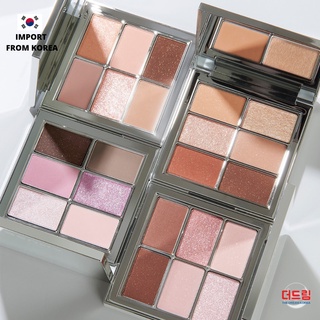 (นำเข้าจากเกาหลี) AMUSE EYE VEGAN SHEER PALETTE  พาเล็ทอายแชโดว จับคู่สีที่สามารถแต่งได้ทุกลุคมาให้คุณในพาเลทเดียว