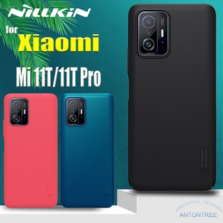 NILLKIN เคสสําหรับ Xiaomi Mi11T Pro 5G เคสแข็งป้องกันการกระแทกสําหรับ Xiaomi Mi11T