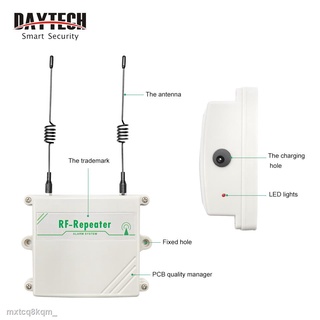 ◆▣Daytech Repeater อุปกรณ์ระบบเตือนระยะไกล 1 กม. พร้อมระบบเตือนภัย 433Mhz Ta01/Ta03/Ta04 Us Plug R600-Us