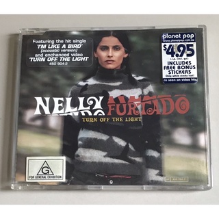 ซีดีซิงเกิ้ล ลิขสิทธิ์ มือ 2 สภาพดี...219 บาท “Nelly Furtado” ซิงเกิ้ล "Turn Off the Light" แผ่นหายาก Made in Australia