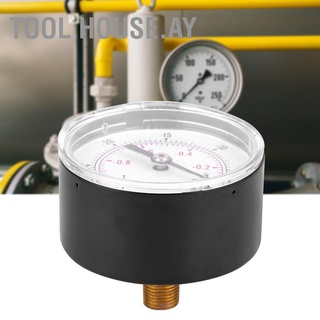 เครื่องมือวัดสูญญากาศ 50 มม. 1/8 Bspt -1-0 Bar -30-0 นิ้ว Hg