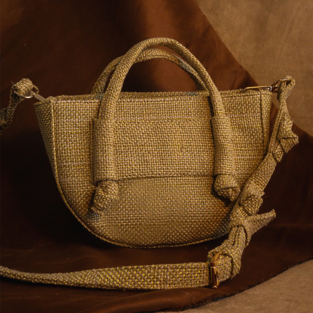 Women& 39;s Bags Fashion Bags Unique Bags Handmade Bags - Moon Knottie Bag Gold