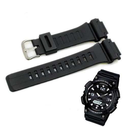 สายนาฬิกาใช้ได้กับ Casio และ Sport Watch สายดำด้าน ใช้กับรุ่น AQ-S810W,AEQ-100W,AEQ-110W,AEQ-120W,AE-1500WH,DW-291H