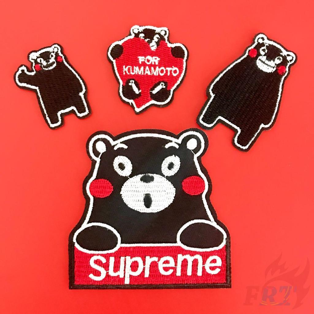 ☸ Fashion Brand：Kumamon Patch ☸ 1Pc Cartoon Diy Sew on Iron on Patch