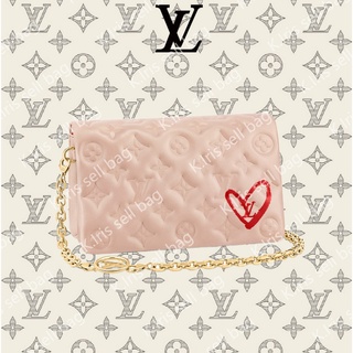 Louis Vuitton/ LV/ POCHETTE COUSSIN กระเป๋าโซ่ ฉบับพิเศษ