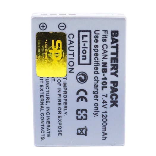 For Canon NB-10L Battery, Battery Charger ”SPA” แบตเตอรี่กล้อง, แท่นชาร์จกล้อง #4
