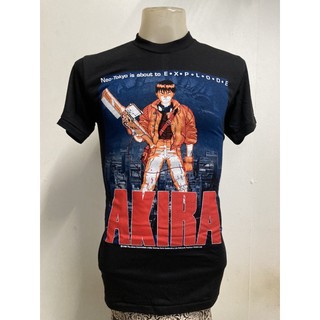 เสื้อยืด ลายการ์ตูน AKIRA สไตล์วินเทจ