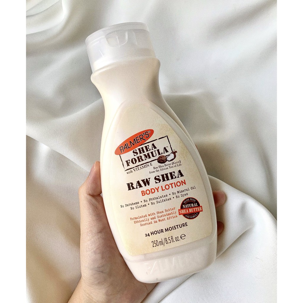 Palmer's shea formula with vitamin E "Raw Shea Body Lotion" แจกโค้ต