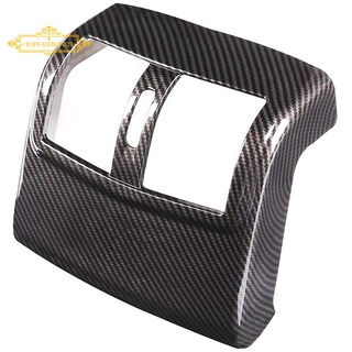 ABS Carbon Fiber Rear Air Condition Outlet Vent Cover Trim Sticker Accessories For Mercedes Benz W212 E-Class 2012-2015