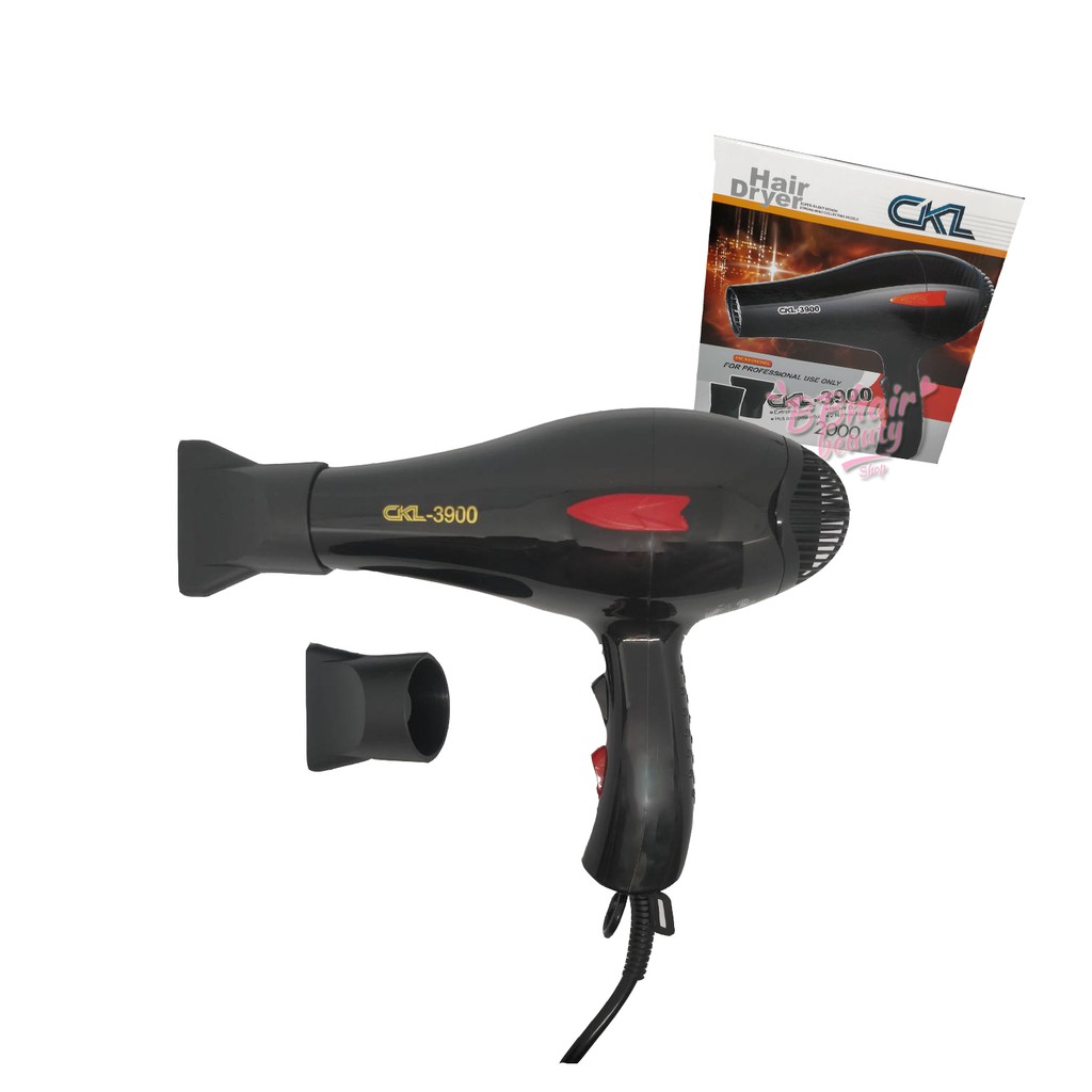 CKL ไดร์เป่าผม ไดร์ ปรับลมร้อน+ลมเย็นได้ ลมแรง 2000 รุ่น CKL- 3900 (1500-1700W)