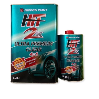 แลคเกอร์ HIT 2K ULTRA PREMIUM CLEAR 4:1 ขนาด 3.2 ลิตร NIPPON PAINT #ฮิตเขียว