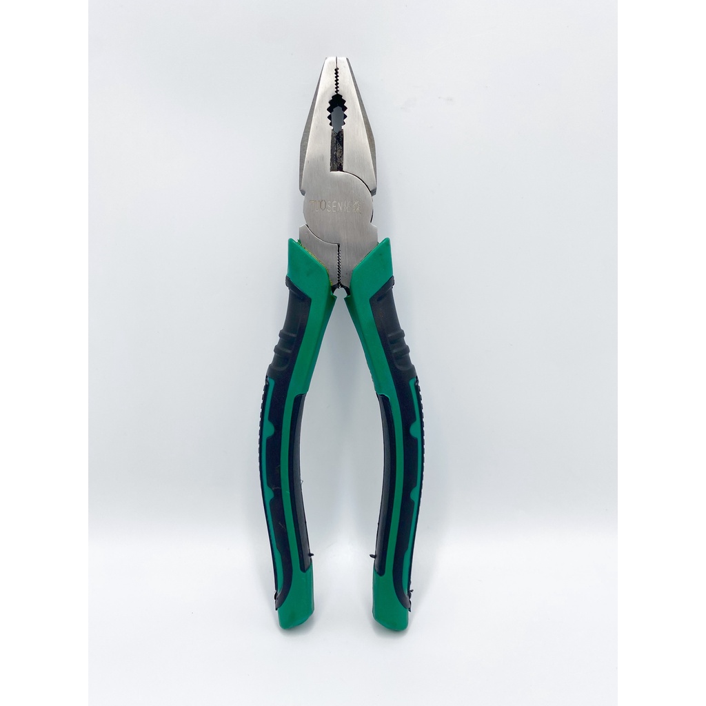 Tuosen คีมปากจิ้งจกขนาด 8 นิ้ว ด้ามจับกระชับมือ ไม่ลื่น ผลิตจากเหล็กคาร์บอน แกร่งเหนียว ทนทาน !! แถมฟรีคัทเตอร์ใหญ่ - รูปที่ 5