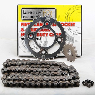 Lotus เสตอร์แพ็คชุด WAVE 100S/110I/125/I/X/MSX (428) เวฟ เสตอร์ชุด ชุดโซ่เสตอร์ SPROCKET KIT CHAIN SPROCKET