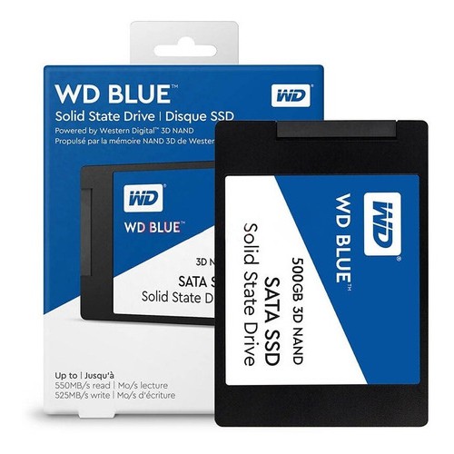 ฮาร์ดดิส HARD DISK / STORAGE 1TB SSD SATA WD BLUE (WDS100T2B0A)