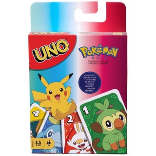 Mattel UNO Games Pokemon Sword &amp; Shield Card Game Family Funny Entertainment Board Game Poker Cards Game