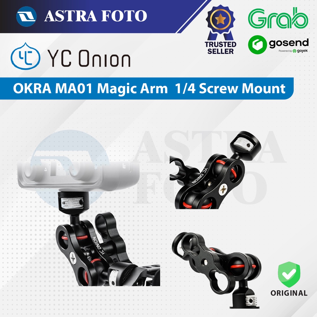 YC Onion OKRA MA01 Magic Arm พร้อมสกรู 1/4 ORIGINAL