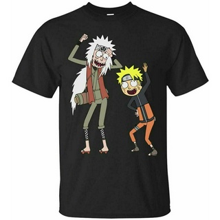 Rick T เสื้อตลกและ Morty Cool 每และ Jiraiya T เสื้อ