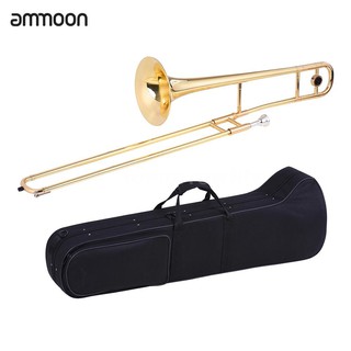 ammoon alto trombone bb tone b flat อุปกรณ์เสริมเครื่องดนตรี