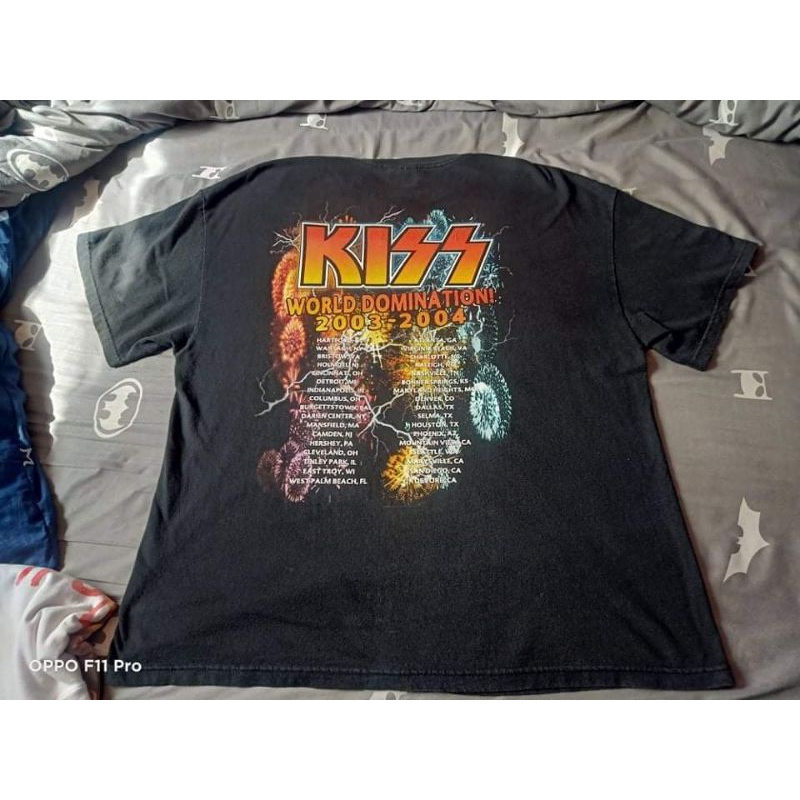 เสื้อวง kiss แท้ ปี2003-2004