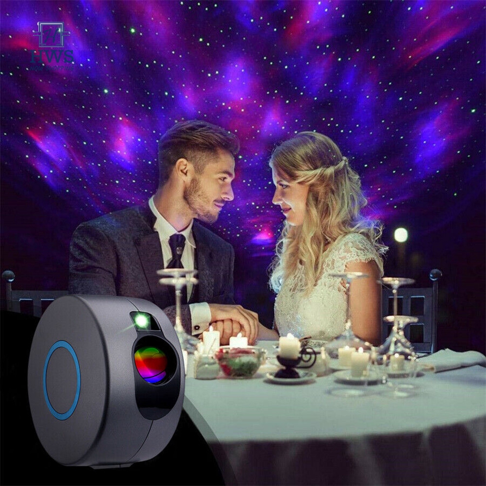 Rotating LED Projector Light Starry Sky Ocean Wave Star Galaxy Night ...