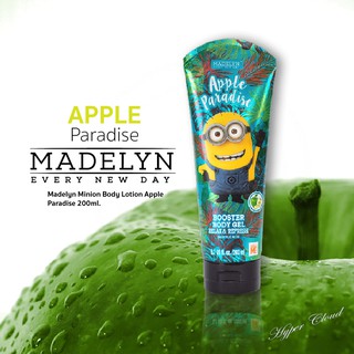 MADELYN Minions เมเดอร์ลีน มินเนี่ยน บูสเตอร์ บอดี้ โลชั่น  Body Lotion Apple Paradise 200ml