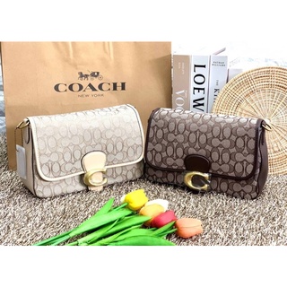 💥New arrival!!COACH SOFT TABBY EUROPEAN CLASSIC UPGRADE PORTABLE BAG((C4821))