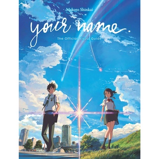 your name. The Official Visual Guide by Makoto Shinkai หนังสือภาษาอังกฤษ New English Book