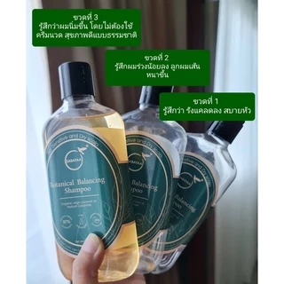 SABAYAA Botanical balancing shampoo แชมพูยกโคนผม​แก้ปัญหา​ผมลีบ ลด ผมร่วง ลด รังแค ยาสระผม​