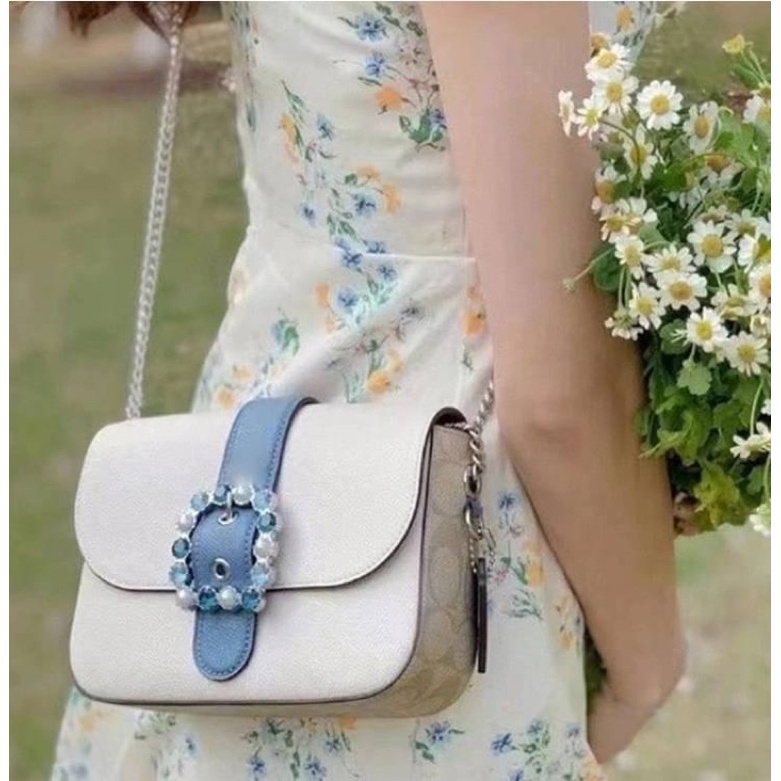COACH GEMMA CROSSBODY BAG  ((C3415//C1421//C2871)) รูปถ่ายจากสินค้าจริงสอบถามก่อนทำการสั่งซื้อคะ