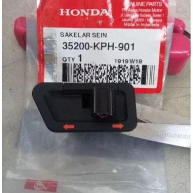 35200-KPH-901 HGP AHM 100% สวิตช์เดิม WINKER BEAT CARBON TURN SIGNAL SWITCH BEAT CARBON 35200KPH901