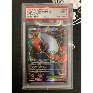 Pokemon - PSA 9 Darkrai Ex 118/122 - การ์ดโปเกม่อน