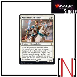 [MTG][Single][ELD] Acclaimed Contender ระดับ Rare [ภาษาอังกฤษ]