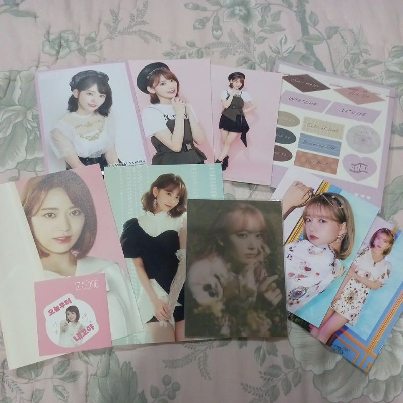 Izone IZ*ONE MIYAWAKI SAKURA JO YURI PHOTOPACK PP JAPAN STICKER ONE REELER