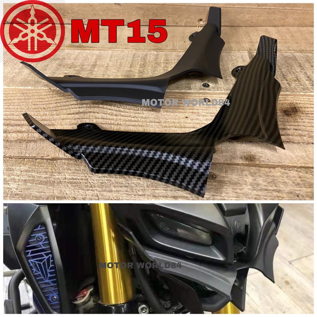 MT15 MT-15 WINGLET พลาสติก ABS FIT สําหรับ YAMAHA MT15 MT-15 อุปกรณ์เสริม