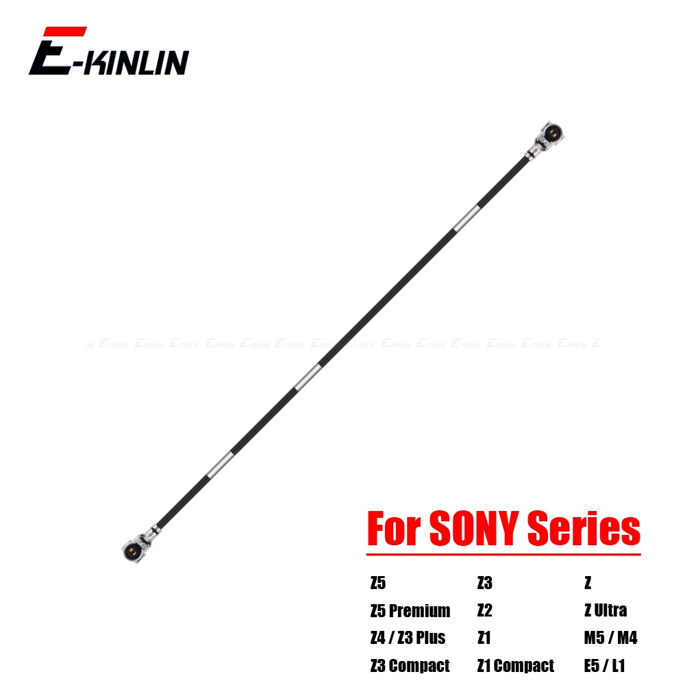 สัญญาณเสาอากาศ Coaxial Flex สายเชื่อมต่อสายไฟสําหรับ Sony Xperia Z L36H Z2 Z1 Z3 Z5 Z3 Plus Z4 Z5 พร