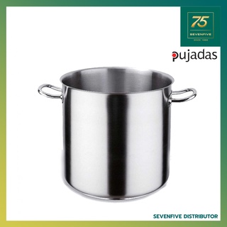 PUJADAS หม้อ หม้อตุ๋น หม้อหูจับ หม้อหูหิ้ว หม้อทรงสูง เครื่องครัวสแตนเลส หม้อสแตนเลส304 PUJ1-212